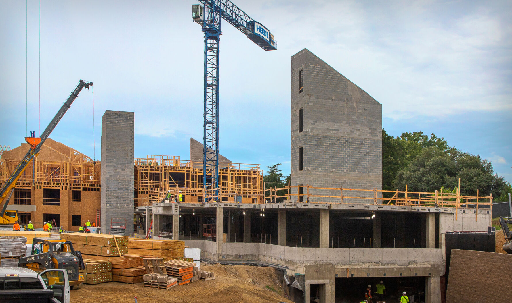Southminster in Charlotte, NC featuring Johnson Concrete Products Gray Block