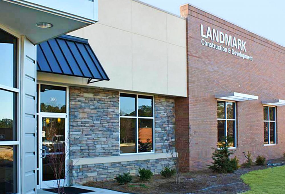 Landmark Construction in Wake Forest, NC featuring SunCrest Stone