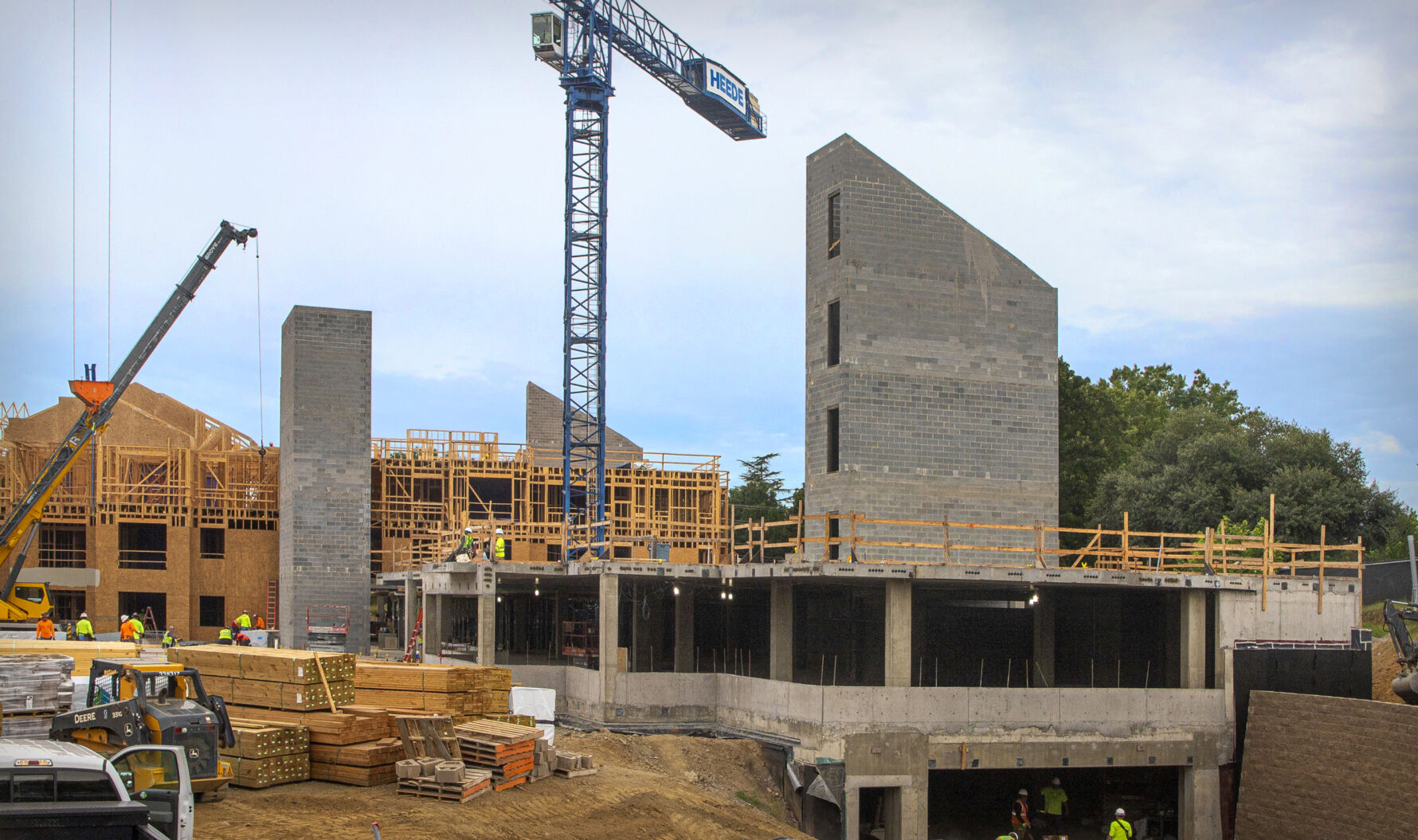 Southminster in Charlotte, NC featuring Johnson Concrete Products Lightweight CMU