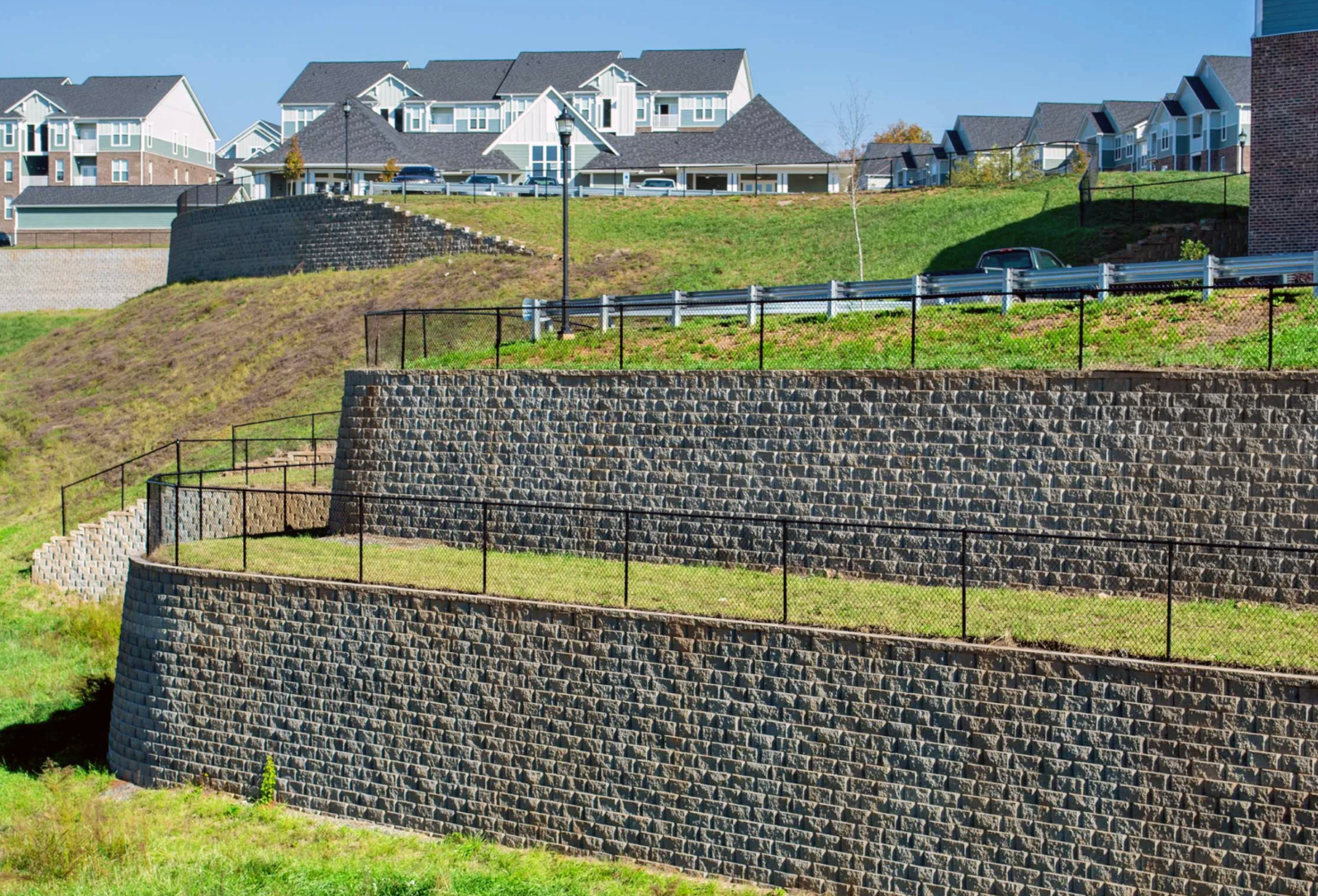 Wall Ridge System RidgeRock - Segmental Retaining Walls