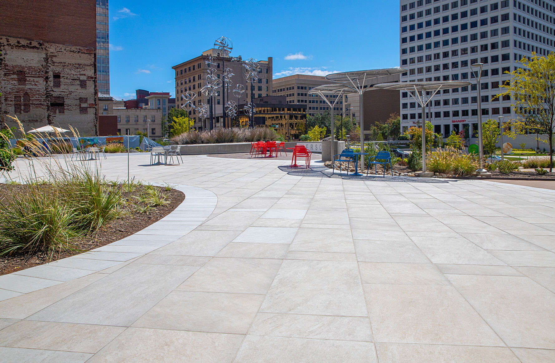 Landmark Porcelain Pavers, Landscape Architecture, Urban Design